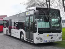 Am 29.4.12 stand ein Citaro der MAAS Reisen in Schömberg bei Balingen. 