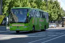 HSK-HR 21 von Hunau Reisen fährt für Mein Fernbus. Aufgenommen am 03.07.2014 Leipzig Hbf.