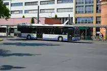 P-AV 333 aus Werder Havel aus Richtung Busendorf. Aufgenommen am 04.07.2014 Potsdam Hbf.