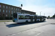 P-AV 959 fährt am 04.07.2014 auf der Linie 693 zum Bahnhof Rehbrücke.
