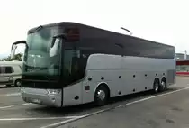 van Hool Altron immatriculé en France, aire de repos de Bavois 27.07.2014