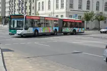 P-AV 983 kommt am 05.07.2014 Umleitungsbedingt aus der Schloßstraße.