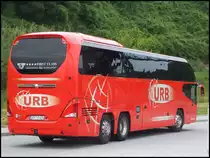 Neoplan Cityliner von URB aus Deutschland im Stadthafen Sassnitz am 05.07.2013