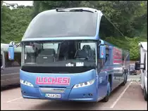 Neoplan Cityliner von Lucchesi aus Deutschland im Stadthafen Sassnitz am 05.07.2013