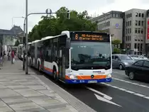 ESWE Mercedes Benz Citaro C2 G auf der Linie 6 am 30.07.14 in Wiesbaden 