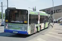 P-AV 327 aus Werder fährt auf der Linie 631 aus Werder. Aufgenommen am 05.07.2014.