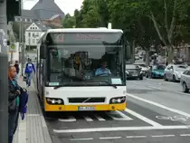 Autobus Sippel Volvo 7700 am 30.07.14 auf der Linie 33 in Wiesbaden Hbf 
