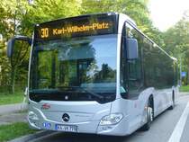 Mercedes Citaro III Euro 6  Verkehrsbetriebe Karlsruhe , Karlsruhe 01.08.2014
