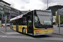 MAN Lions City 130 auf der Linie 4 am Bahnhof Thun. Die Aufnahme stammt vom 29.07.2014.