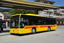 Mercedes Citaro mit der Betriebsnummer 14 am Bahnhof Sissach. Die Aufnahme stammt vom 18.07.2014.