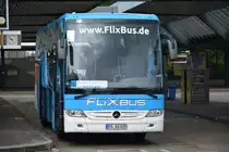 PA-AA 825 auf dem Weg nach Passau wenn er den ZOB Berlin verlässt. Aufgenommen am 08.07.2014.