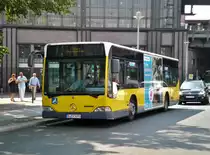 Mercedes-Benz O 530 I (Citaro) als SEV für die S-Bahnlinien 5,7 und 75 Richtung Berlin Ostbahnhof am S+U Bahnhof Berlin Friedrichstraße.(8.8.2014)
