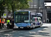 Mercedes-Benz O 530 I (Citaro) als SEV für die S-Bahnlinien 5,7 und 75 Richtung Berlin Ostbahnhof am S+U Bahnhof Berlin Friedrichstraße.(8.8.2014)
