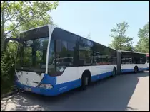 Mercedes Citaro I der Rostocker Stra�enbahn AG in Rostock am 08.07.2013