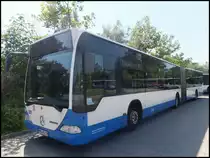 Mercedes Citaro I der Rostocker Stra�enbahn AG in Rostock am 08.07.2013