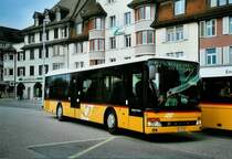 PostAuto Aargau 11/AG 428'670 Setra (ex P 25'640) am 18. April 2008 Brugg, Bahnhof