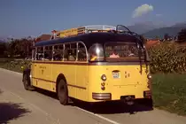Etwa ab Mitte der 1990er Jahre bis 2009 setzte die Marktgemeinde Seeboden am Millstättersee in den Sommermonaten Nostalgiebusse ein, die die verschiedenen Ortsteile mehrmals täglich mit dem Zentrum verbanden. Rückansicht des Gräf & Stift-Busses um 2003 in der Nähe des Seezentrums.
