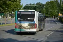 P-AV 982 fährt am 13.07.2014 auf der Linie 693.