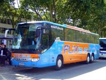 Setra S 416 GT-HD  FlixBus - Nordrhein , Karlsruhe ZOB 21.08.2014