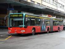 VB Biel - Mercedes Citaro Gelenkbus Nr.152 mit Teilwerbung unterwegs auf der Linie 74 am 24.05.2008