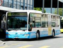 RTB - Mercedes Citaro Nr.53 SG 243853 bei der Haltestelle vor dem Bahnhof in Buchs/SG am 25.05.2008