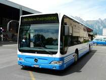 RTB - Mercedes Citaro Nr.56 SG 165038 bei der Haltestelle vor dem Bahnhof in Buchs/SG am 25.05.2008