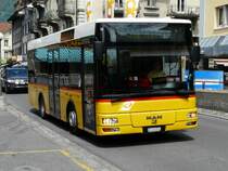 Postauto - MAN Bus BE 610531 unterwegs in Interlaken am 24.05.2008