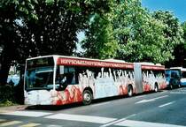 VBL Luzern 151/LU 15'051 Mercedes Citaro am 10. Mai 2008 Luzern, Bahnhof (mit Vollwerbung f�r die Euro 08  Hopp Schwiiz )