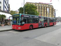 VB Biel - Mercedes Citaro Nr.149 BE 572149 unterwegs auf der Linie 2 in der Stadt Biel am 19.09.2014