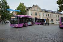 BRZ 862 ist am Örebro slott unterwegs. Aufgenommen am 08.09.2014.