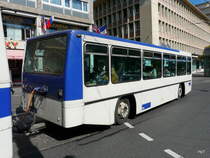 TL - Hess Trolleybusanhänger Nr.911 unterwegs in Lausanne am 22.09.2014