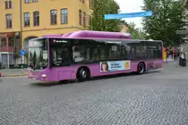 XRS 133 biegt ein um am Stadtschloss Örebro zu halten. Aufgenommen am 08.09.2014. 