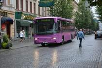 TAB 301 ist unterwegs im Stadtkern von Örebro. Aufgenommen am 08.09.2014. 