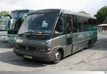 Optare Nouvelle SR auf Mercedes Benz Chassis  Cavendish Liner . Aufgenommen am 6. August 2014 in Salisbury / England.