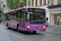 TAB 304 ist unterwegs im Stadtkern von Örebro. Aufgenommen am 08.09.2014.