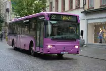 TAB 304 ist unterwegs im Stadtkern von Örebro. Aufgenommen am 08.09.2014.