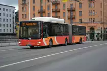 UFB 691 fährt am 09.09.2014 auf der Linie 117 zum Einkaufszentrum Ingelsta in Norrköping.