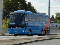 FlixBus MAN Reisebus am 27.09.14 in Heidelberg