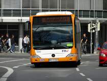 RNV Mercedes Benz Citaro C1 Facleift 8382 auf Betriebsfahrt am 27.09.14 in Heidelberg