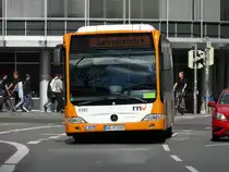 RNV Mercedes Benz Citaro C1 Facleift 8382 auf Betriebsfahrt am 27.09.14 in Heidelberg