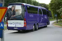 EGY 095 ist auf dem Weg Richtung Linköping. Aufgenommen am 09.09.2014 Hauptbahnhof Norrköping.