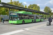 CMB 200 steht am 10.09.2014 am Hauptbahnhof Uppsala.