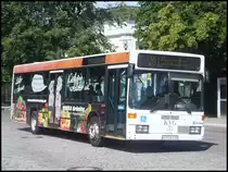 Mercedes O 405 der Kraftverkehrsgesellschaft mbH Ribnitz-Damgarten in Ribnitz-Damgarten am 22.07.2013