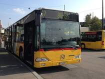 Mercedes Citaro SO 148'657 (2001, ex. Regie Büren) von PU Wohlgemuth am 10.9.14 am Bahnhof in Liestal. Dieser Bus ist seit einiger Zeit Reserve. Ich habe ihn an diesem Tag zum ersten Mal seit einem halben Jahr im Einsatz gesehen. 