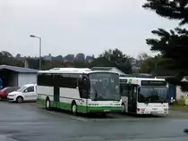 Neoplan Euroliner in RVE Service in Marienberg. (26.8.2014)