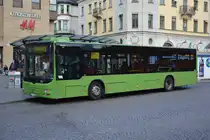 BOT 963 steht am 10.09.2014 im Stadtkern von Uppsala.
