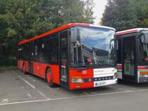 Setra S315 NF von Saar-Pfalz-Bus (KL-RV 912). Baujahr 2001, aufgenommen am 17.09.2014 auf dem Betriebshof der WNS in Kaiserslautern.