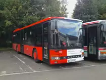 Setra S315 NF von Saar-Pfalz-Bus (KL-RV 912). Baujahr 2001, aufgenommen am 17.09.2014 auf dem Betriebshof der WNS in Kaiserslautern.