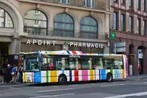 . XX 5790, Irisbus Citelis im Dienste der Innerst�dtischen Busse der Stadt Luxemburg, gesehen am Bahnhof in Luxemburg am 23.09.2014