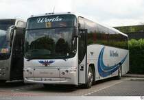 Plaxton Panther  Worth's Motor Services Ltd. . Aufgenommen am 9. August 2014 in Windsor / England.